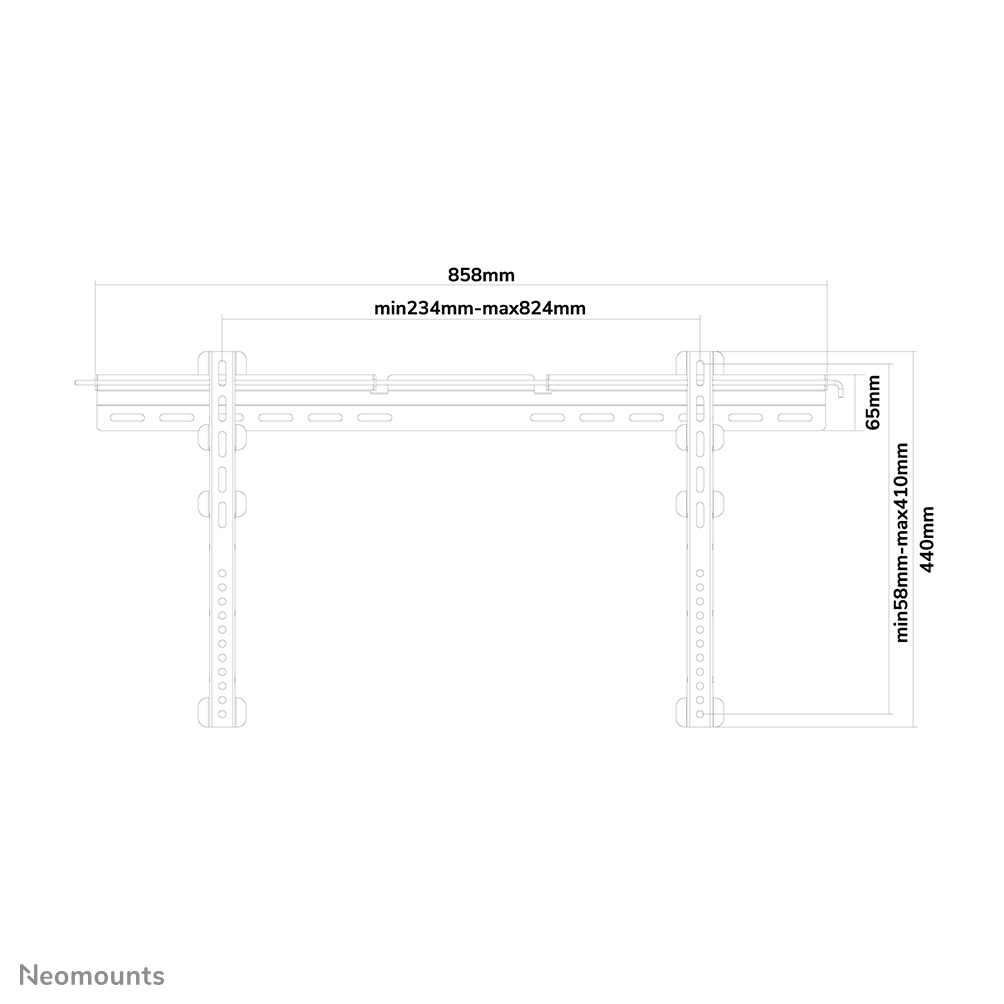 Neomounts Monitor-Wandhalterung